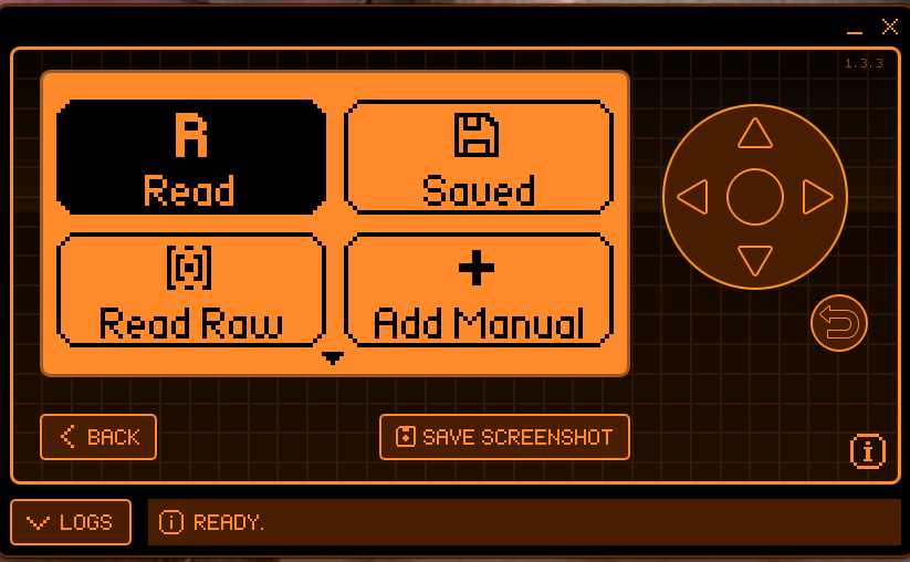 SubGHz Read and Saved menu